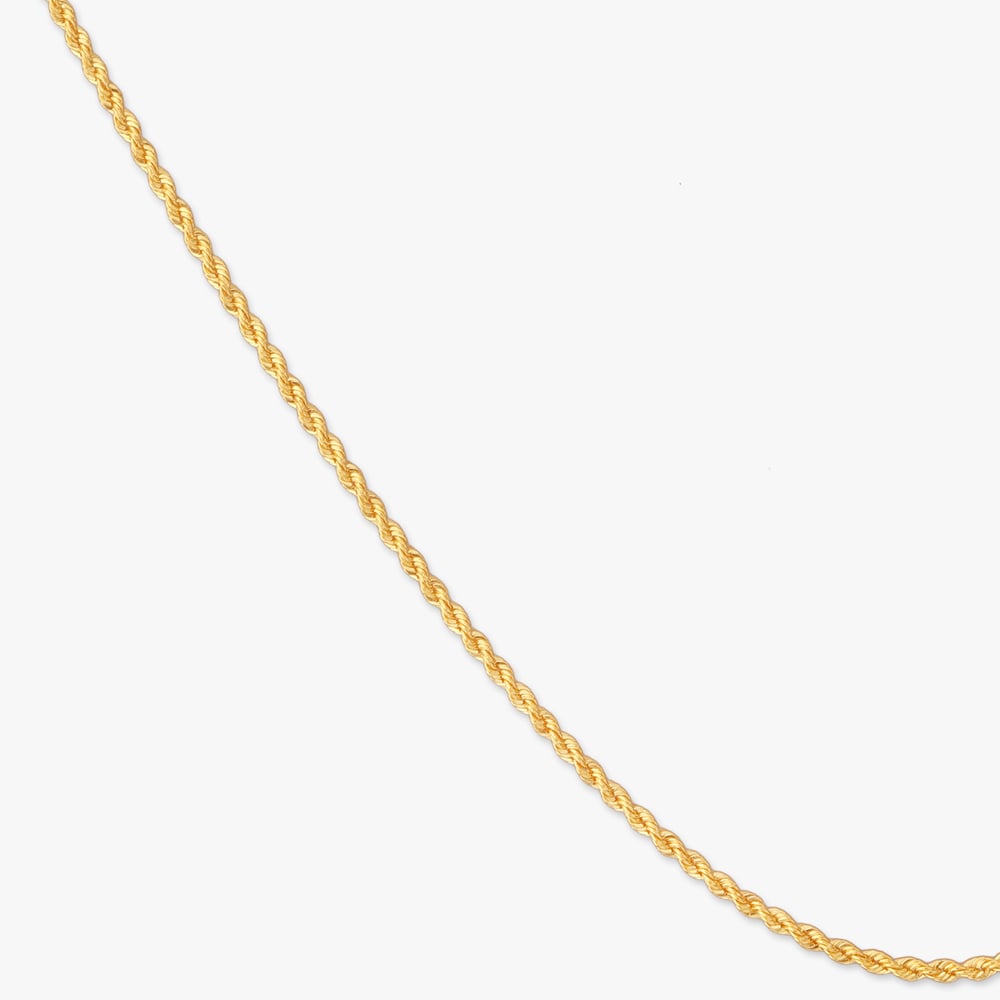 Rope Gleam Gold Chain
Rope Gleam Gold Chain