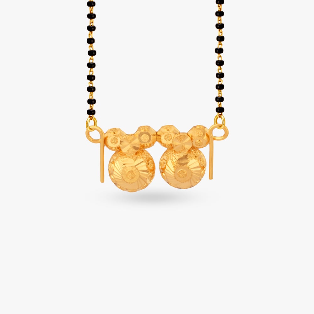 Beaded Balance Gold Pendant
Beaded Balance Gold Pendant