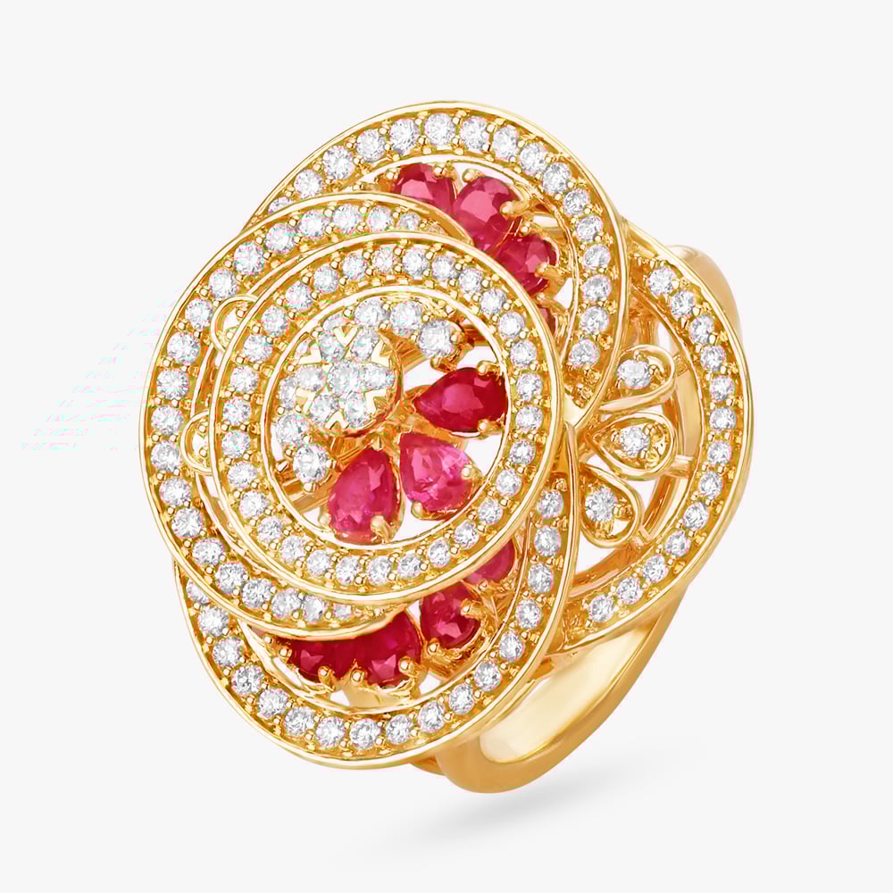 Spiral Serenade Diamond Ring
Spiral Serenade Diamond Ring