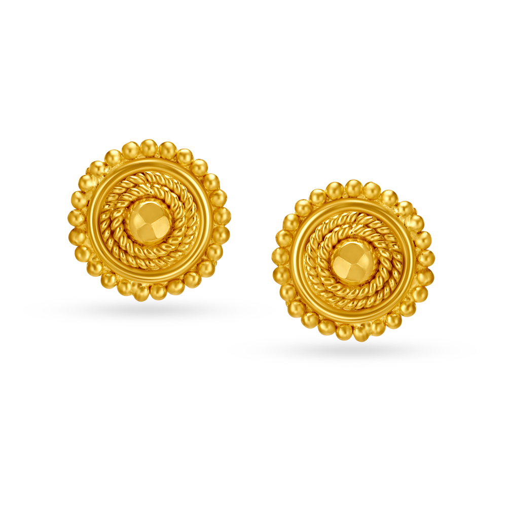 Ornate Traditional Stud Earrings
Ornate Traditional Stud Earrings