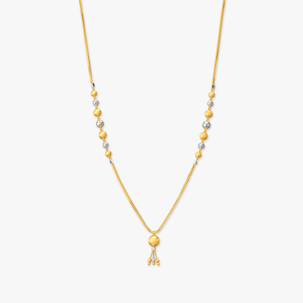 Bauble Tassel Gold Chain
Bauble Tassel Gold Chain