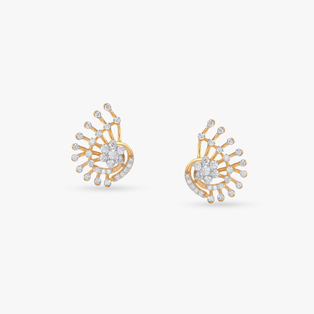 Luxe Bloom Diamond Stud Earrings
Luxe Bloom Diamond Stud Earrings