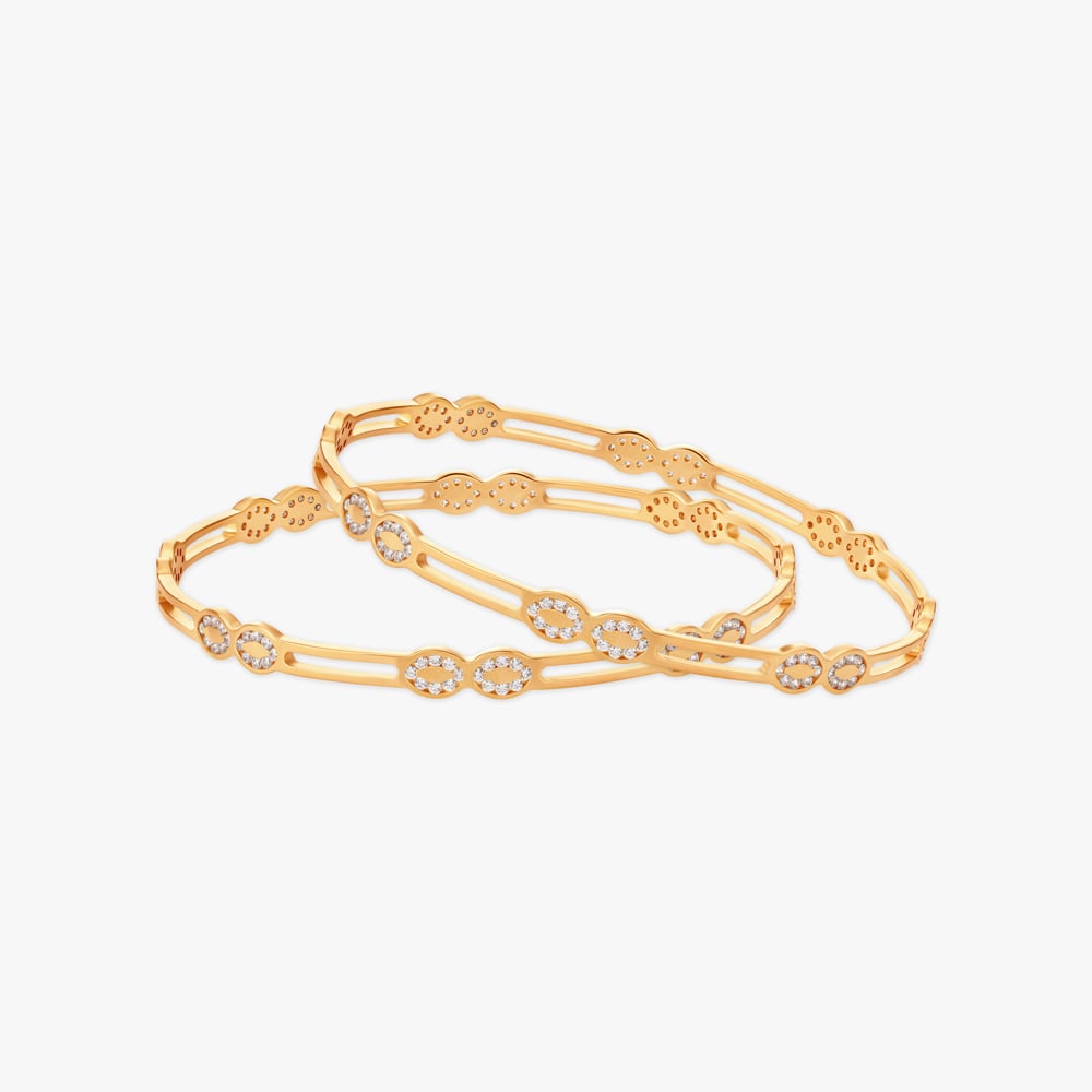 Timeless Radiance Bangles