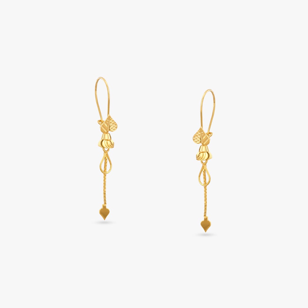 Whispering Hearts Gold Hoop Earrings
Whispering Hearts Gold Hoop Earrings