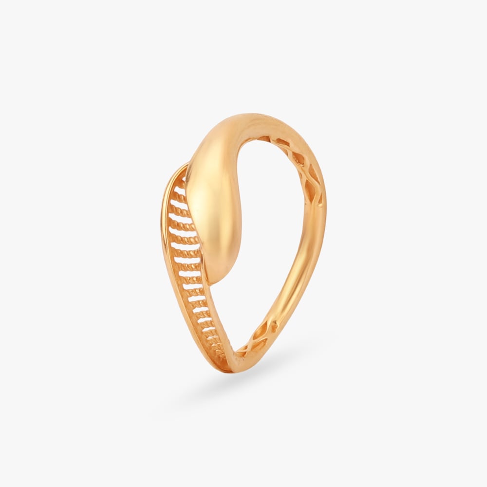 Sculpted Edge Gold Ring
Sculpted Edge Gold Ring