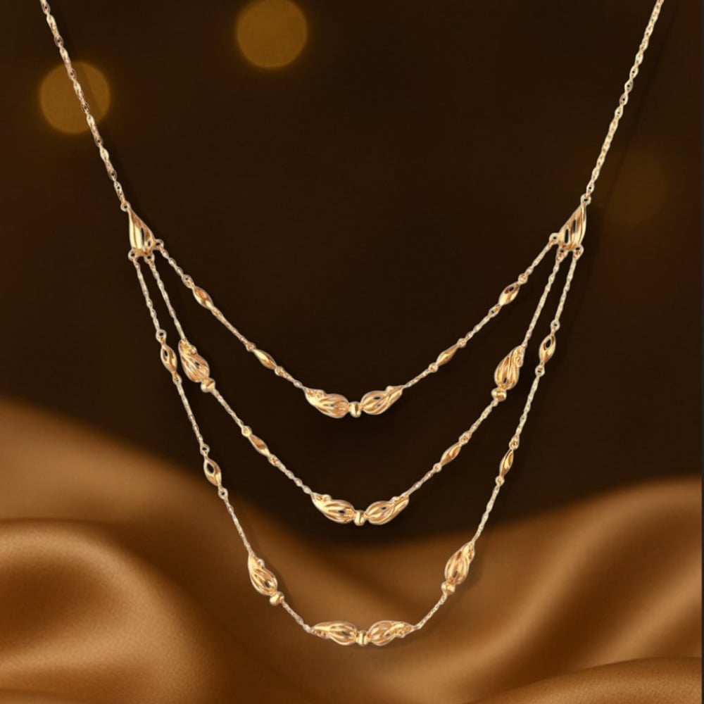 Twisted Charm Gold Chain
Twisted Charm Gold Chain