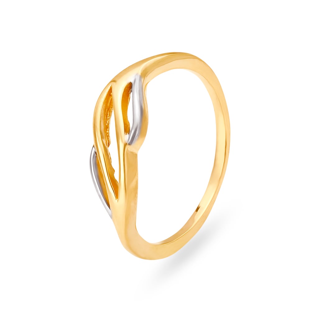 Timeless 22 Karat Yellow Gold Artistic Leaf Finger Ring
Timeless 22 Karat Yellow Gold Artistic Leaf Finger Ring