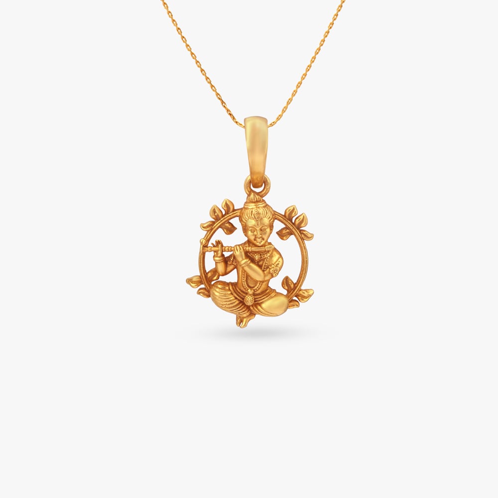 Krishna Melody Gold Pendant
Krishna Melody Gold Pendant