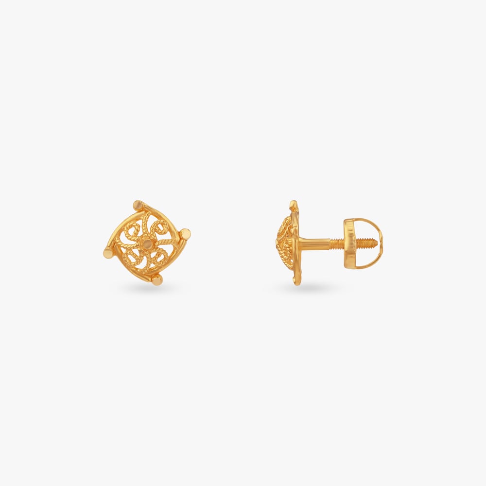 Little Bloom Gold Stud Earrings for Kids
Little Bloom Gold Stud Earrings for Kids
