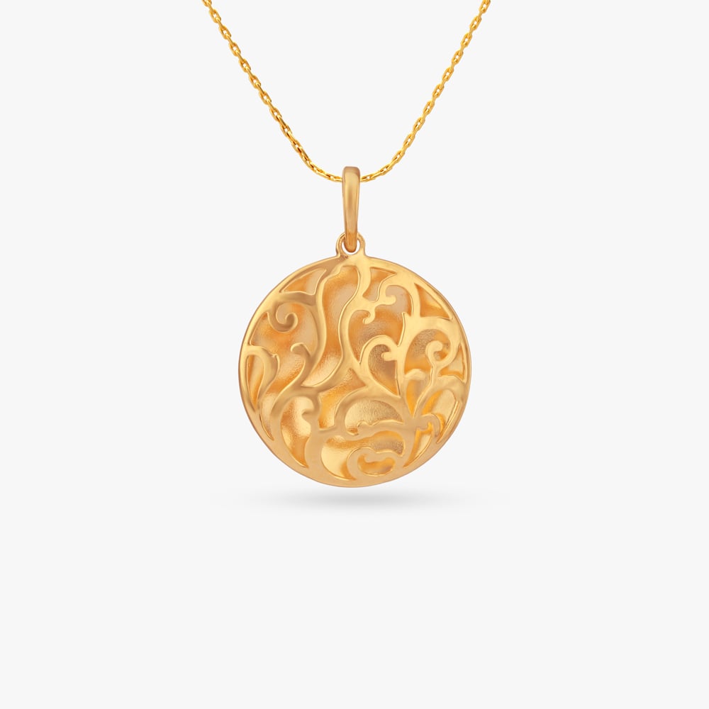 Royal Swirl Gold Pendant
Royal Swirl Gold Pendant