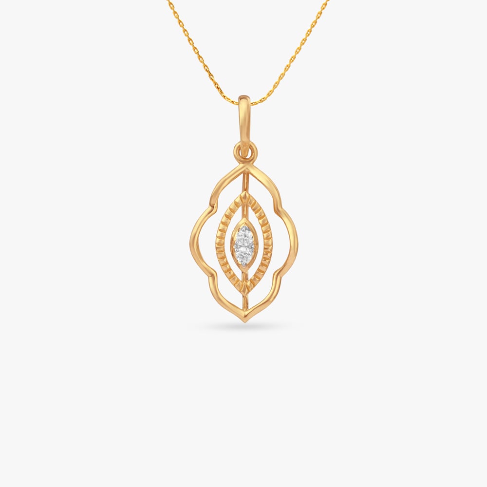 Grace Curve Diamond Pendant
Grace Curve Diamond Pendant
