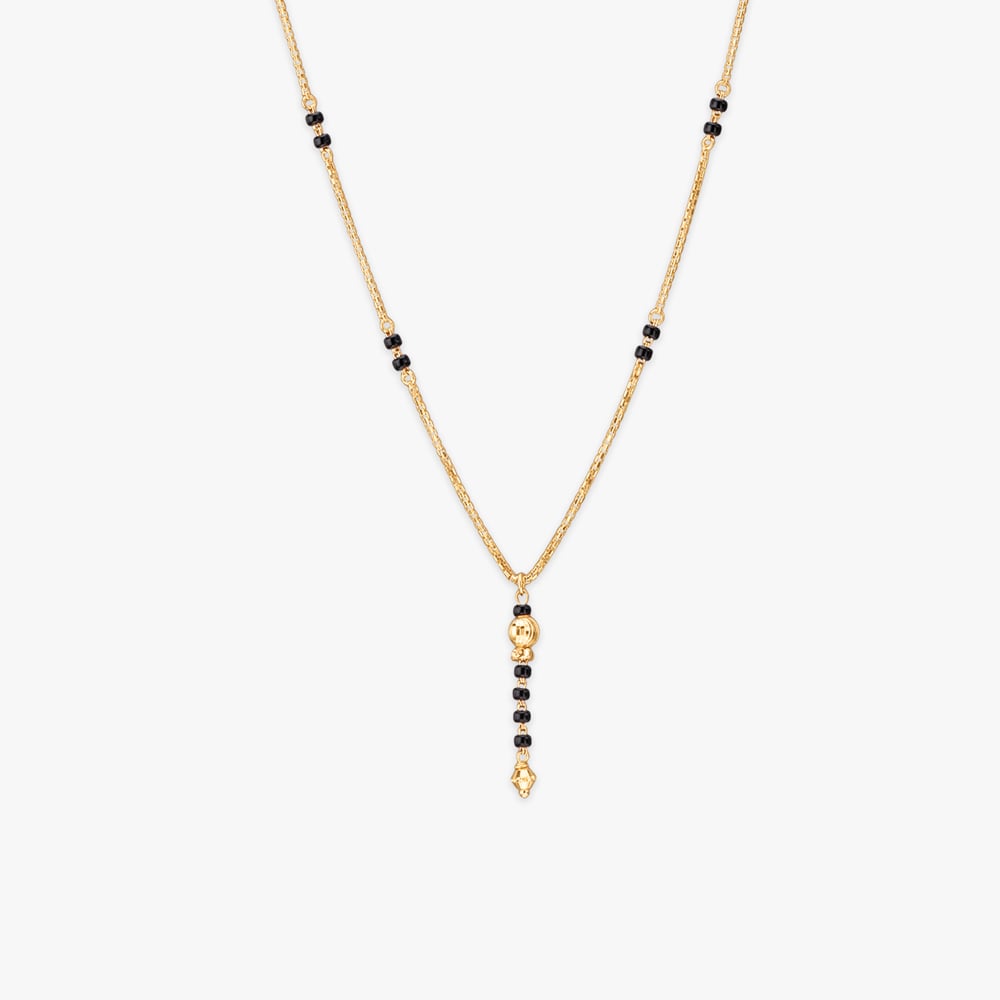 Rhythm Line Gold Mangalsutra
Rhythm Line Gold Mangalsutra