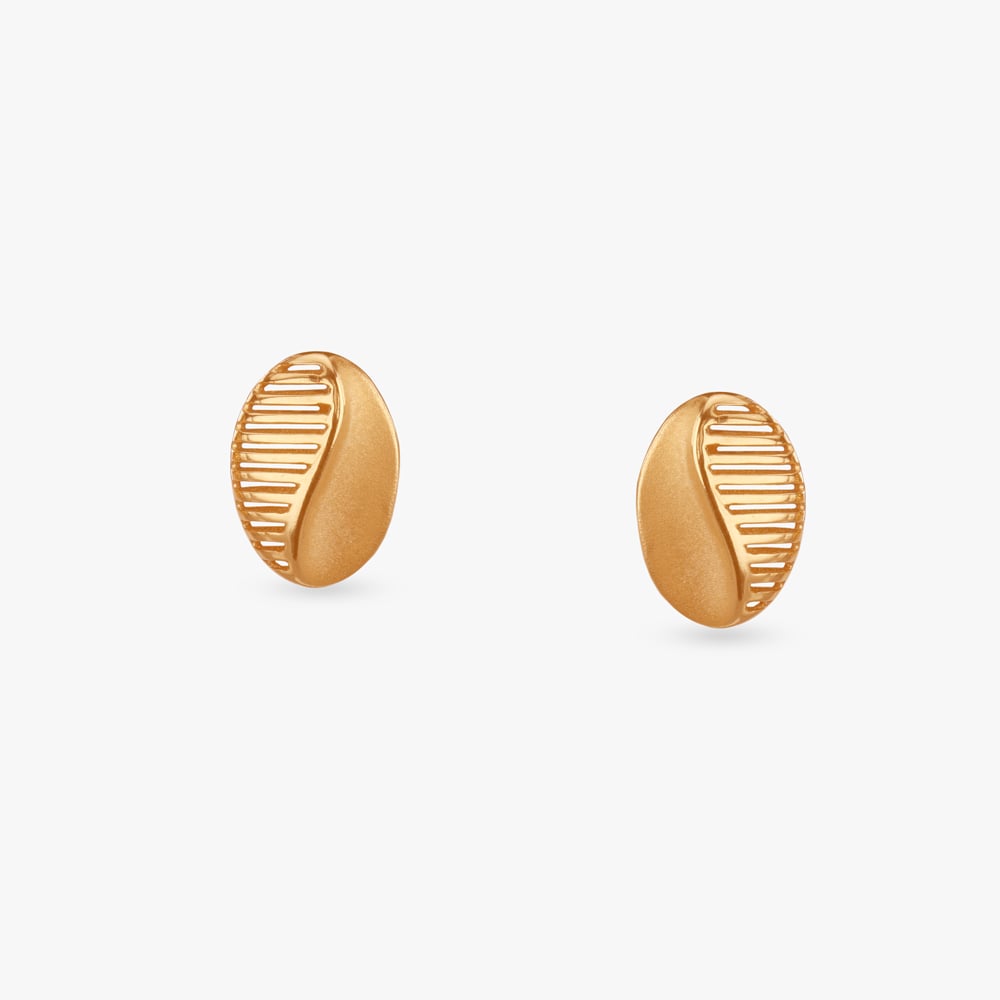 Fluid Grace Gold Stud Earrings
Fluid Grace Gold Stud Earrings