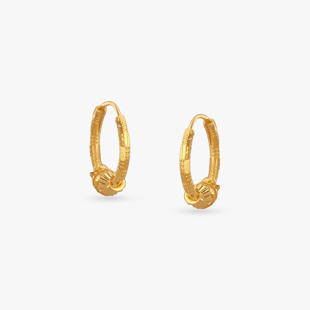 Gilded Grace Gold Hoop Earrings
Gilded Grace Gold Hoop Earrings