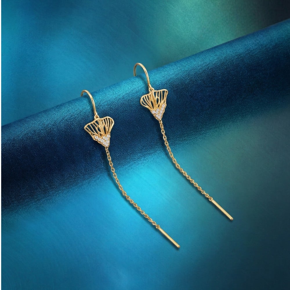 Sunbeam Cascade Diamond Drop Earrings
Sunbeam Cascade Diamond Drop Earrings