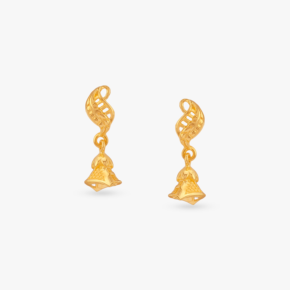 Petal Swing Gold Jhumka Earrings
Petal Swing Gold Jhumka Earrings