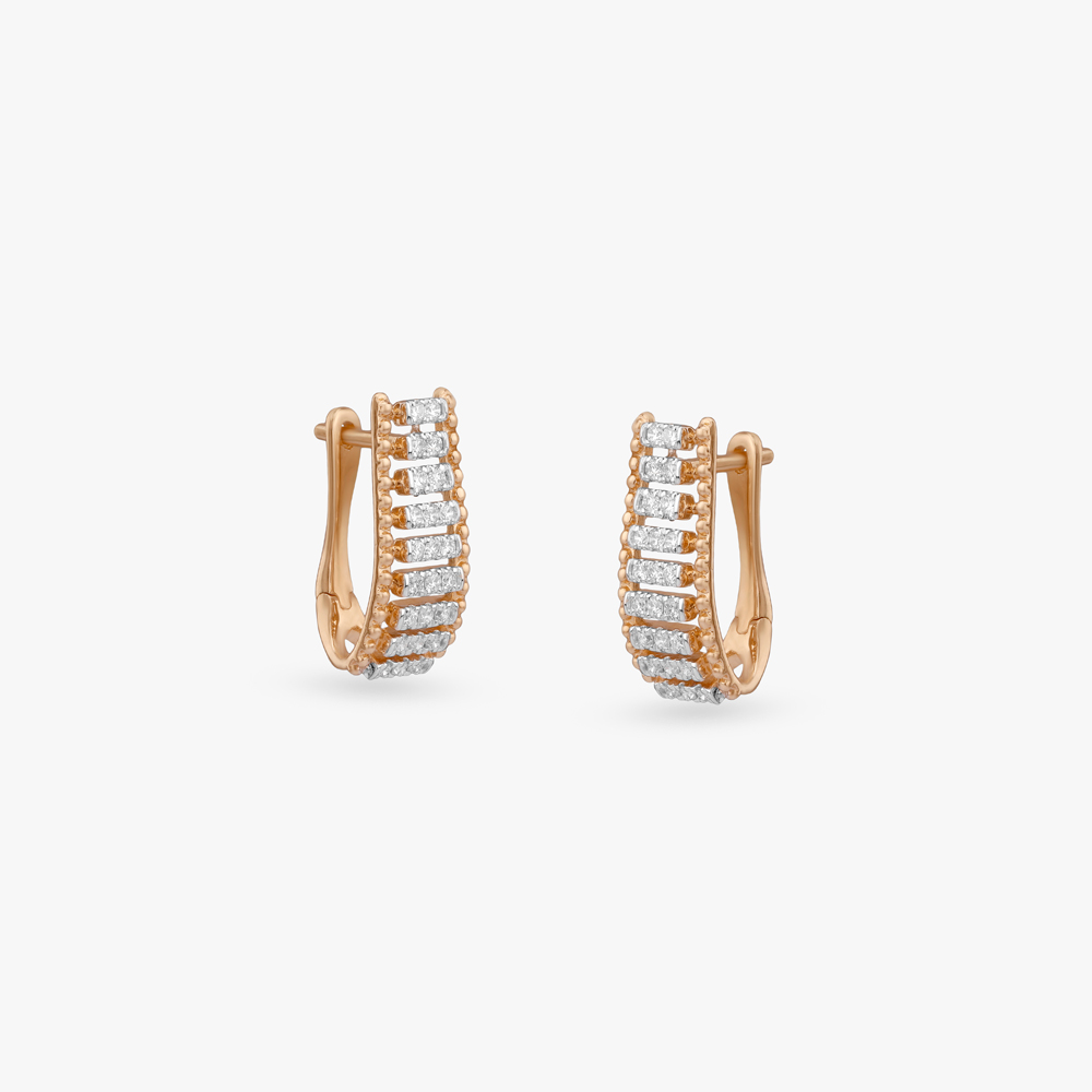 Eternal Brilliance Diamond Hoop Earrings
Eternal Brilliance Diamond Hoop Earrings