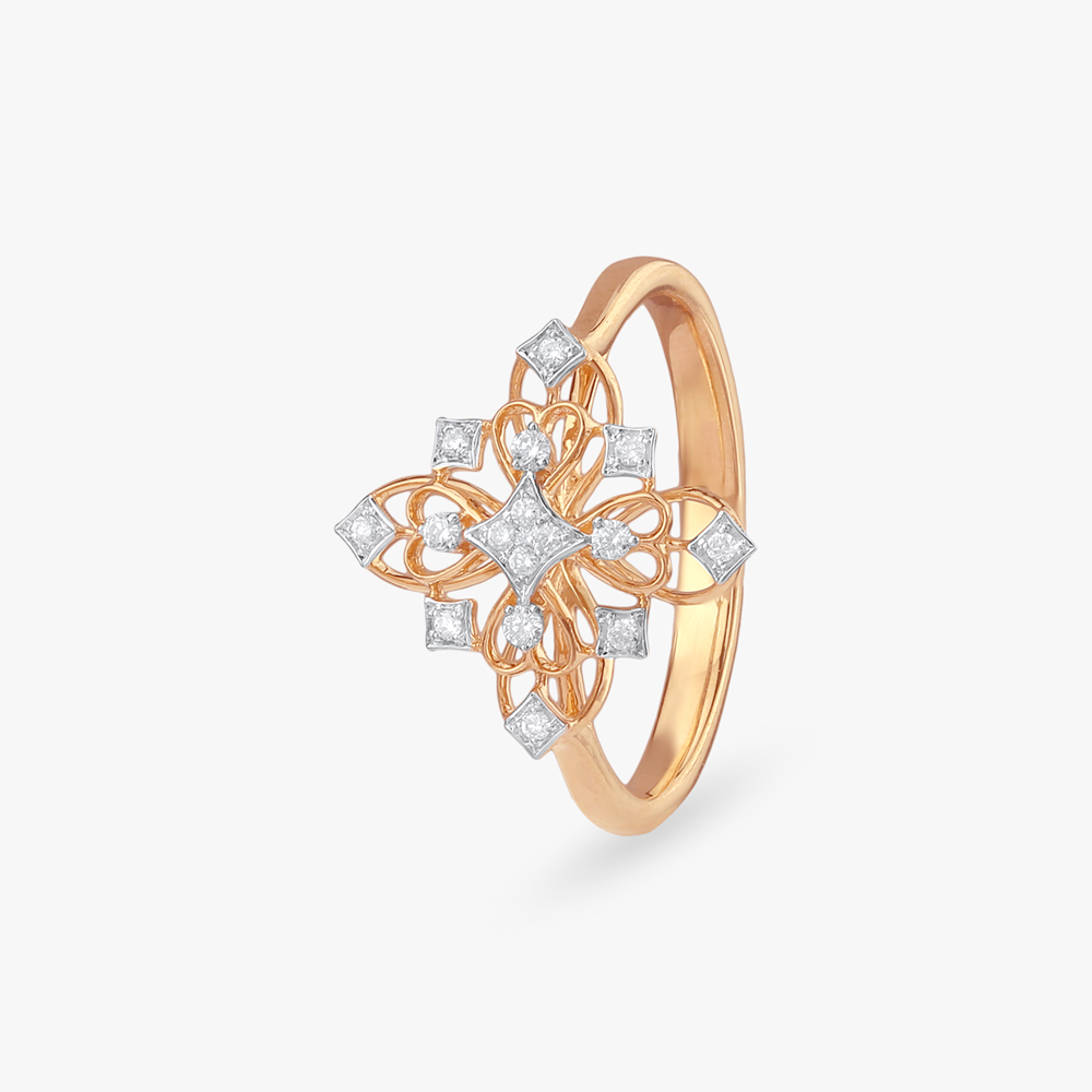 Regal Lattice Diamond Ring
Regal Lattice Diamond Ring