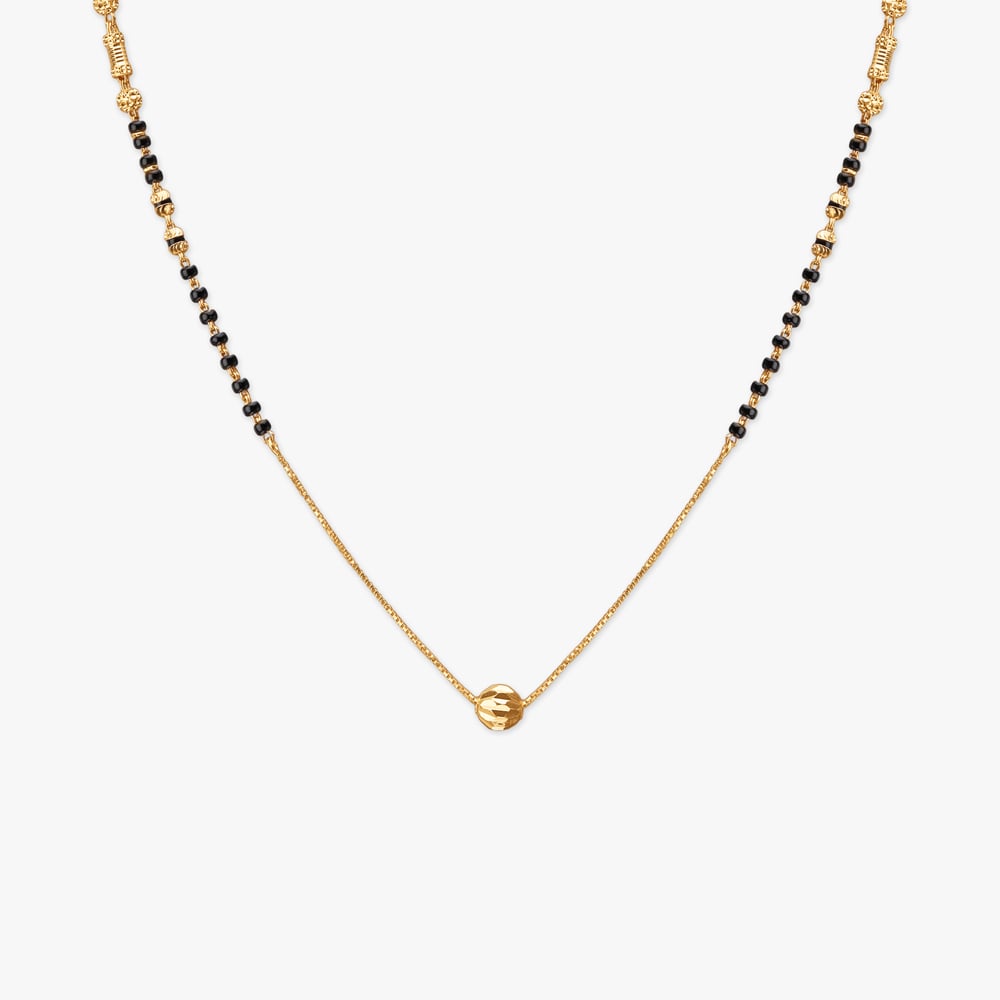 Linear Focus Gold Mangalsutra
Linear Focus Gold Mangalsutra