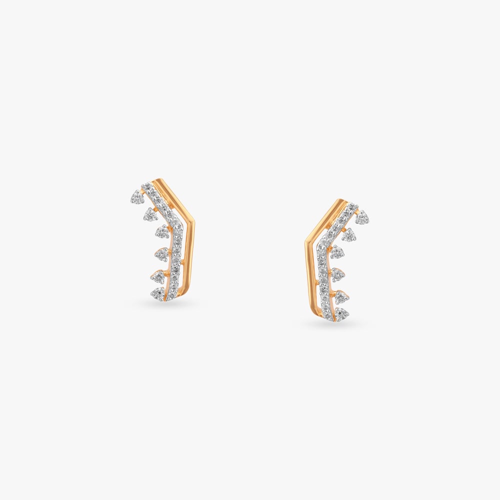 Angular Radiance Diamond Stud Earrings
Angular Radiance Diamond Stud Earrings