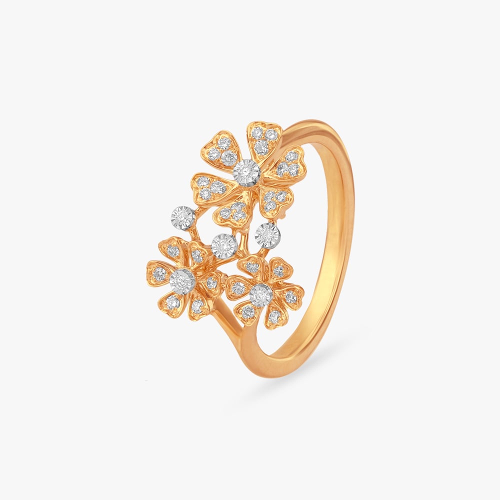 Floral Spark Diamond Ring
Floral Spark Diamond Ring