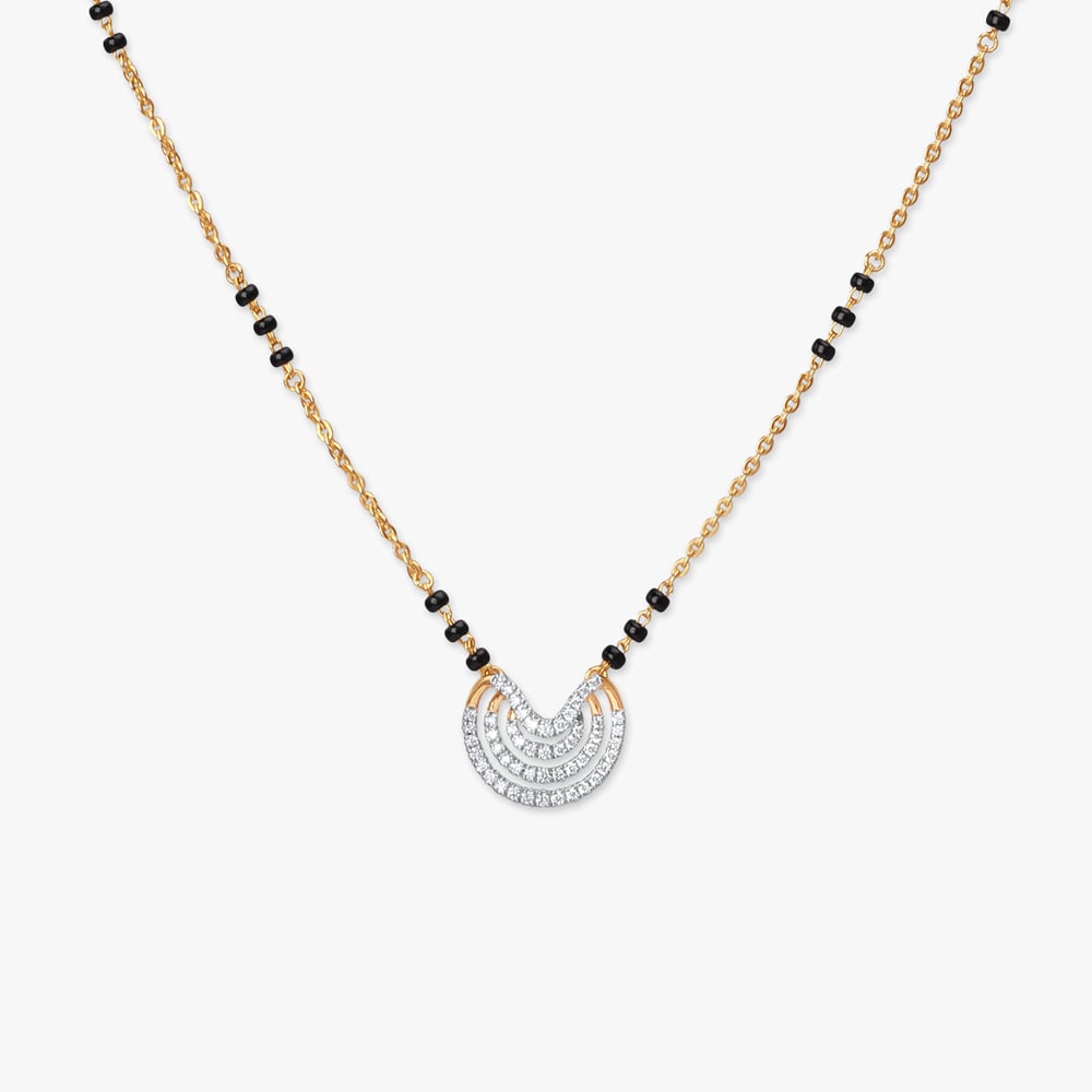 Eternal Arc Diamond Mangalsutra
Eternal Arc Diamond Mangalsutra