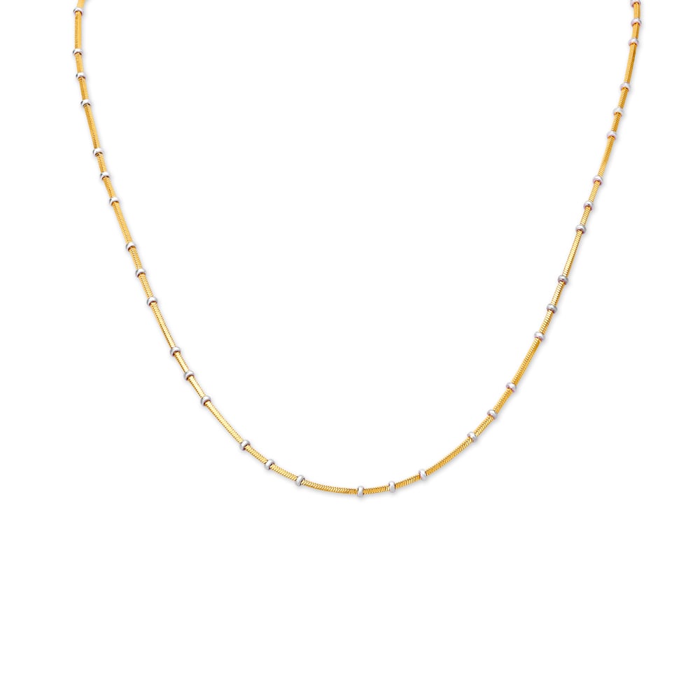 Sleek Modern Gold Chain
Sleek Modern Gold Chain