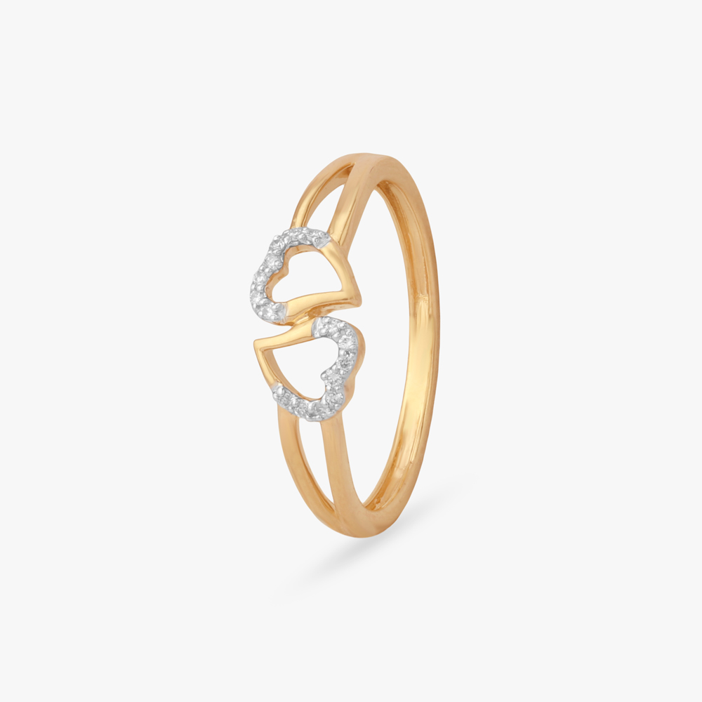 Twin Heart Diamond Ring
Twin Heart Diamond Ring