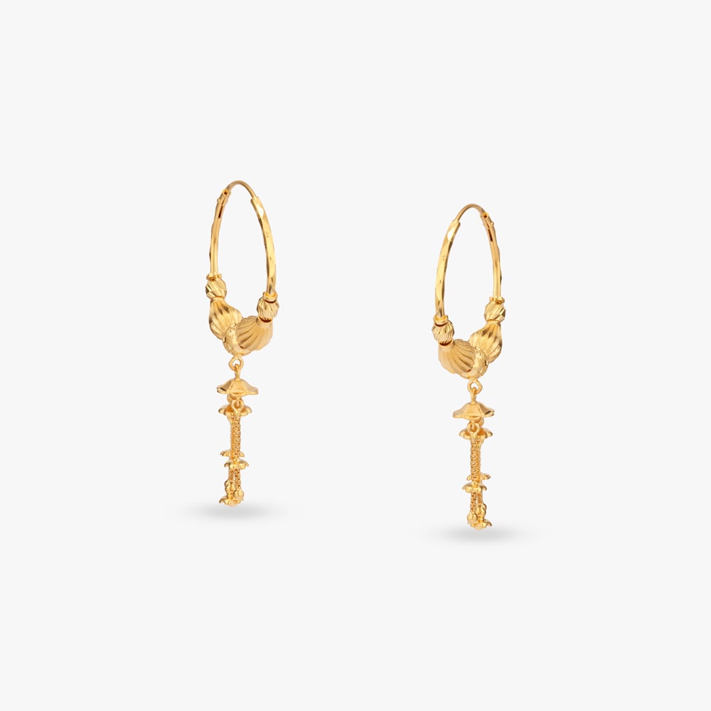 Heritage Swing Gold Hoop Earrings
Heritage Swing Gold Hoop Earrings