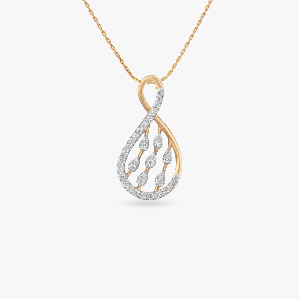 Radiant Loop Diamond Pendant
Radiant Loop Diamond Pendant