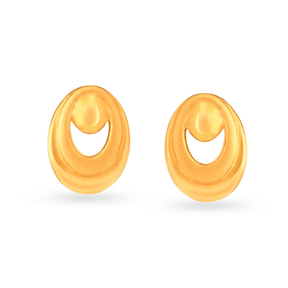Dainty Serene Gold Stud Earrings
Dainty Serene Gold Stud Earrings