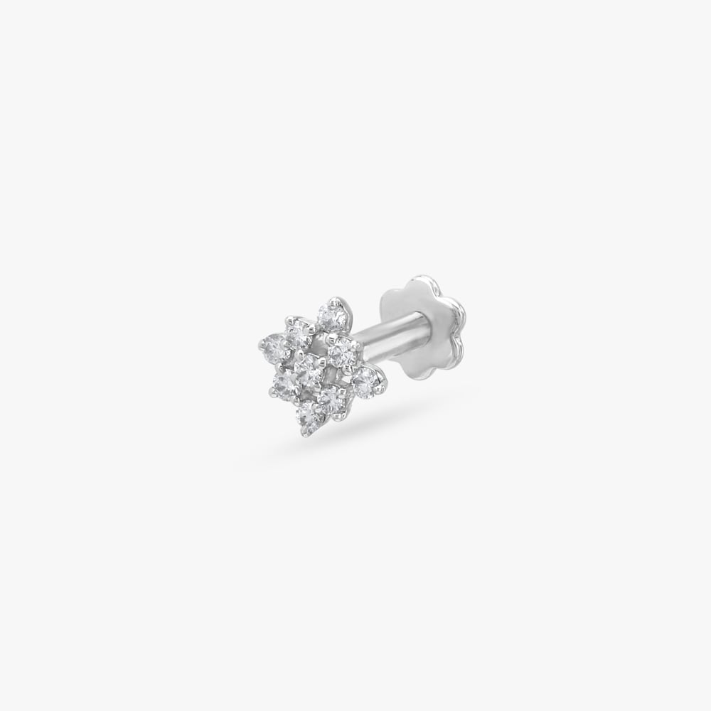 Celestial Spark Diamond Nose Pin
Celestial Spark Diamond Nose Pin