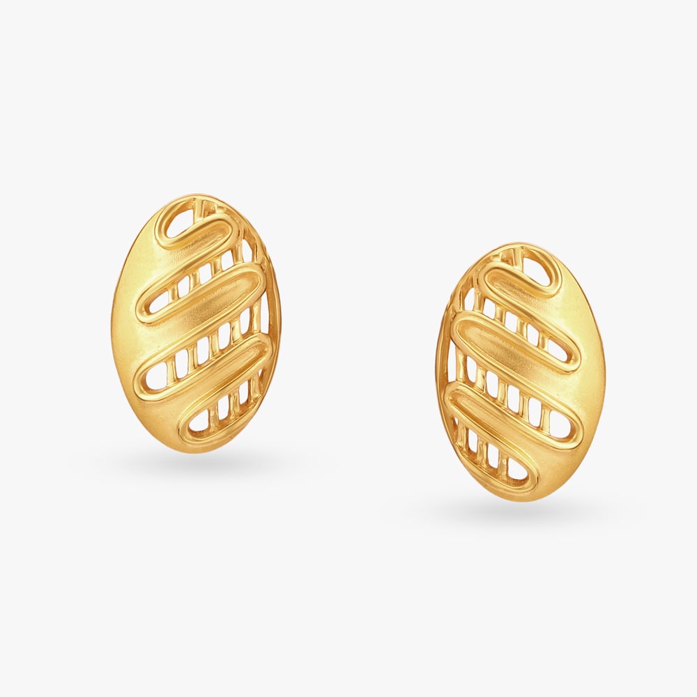 Pristine Gold Stud Earrings
Pristine Gold Stud Earrings