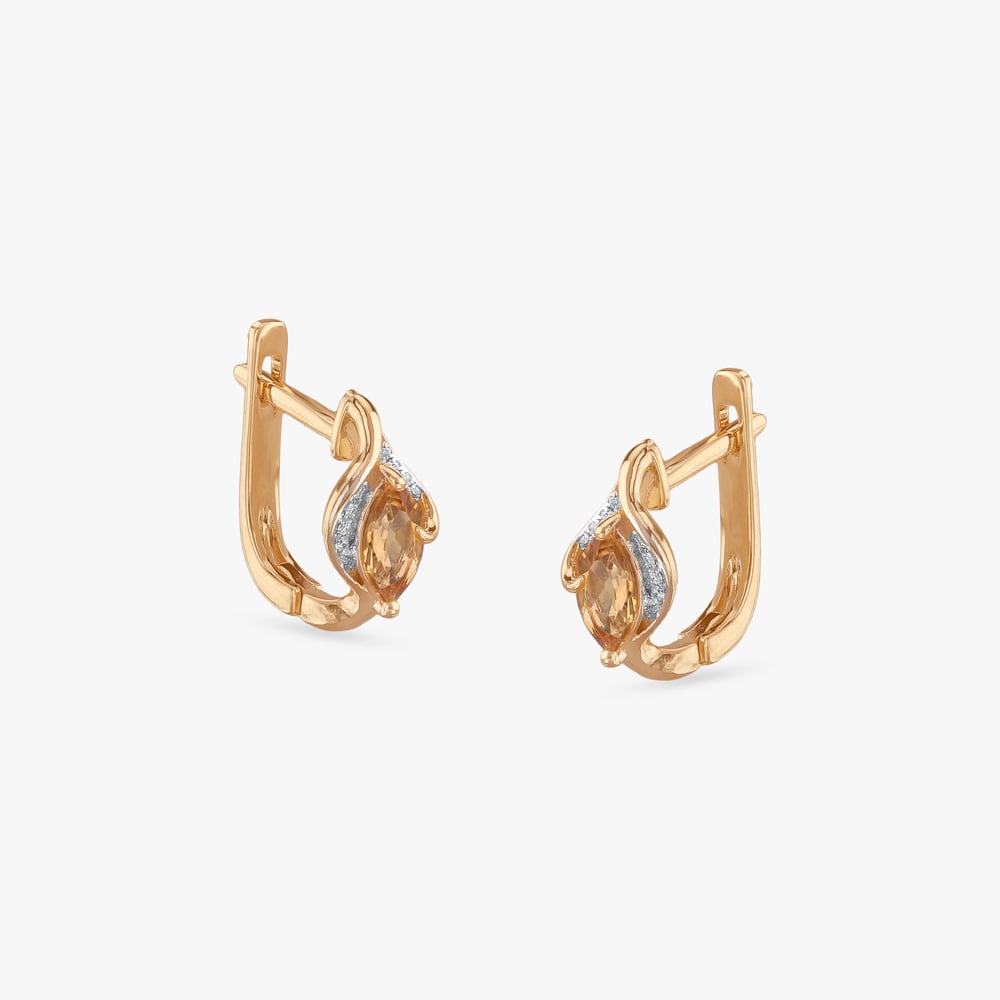 Sunflare SparkDiamond Hoop Earrings
Sunflare SparkDiamond Hoop Earrings