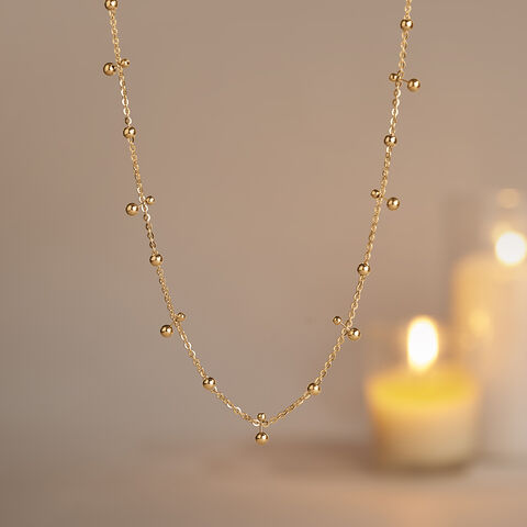 Luminous Shine Gold Necklace