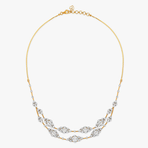 Starry Delight Diamond Necklace Set