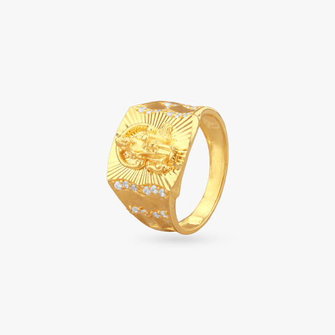 Murugan Glory Gold Ring for Men