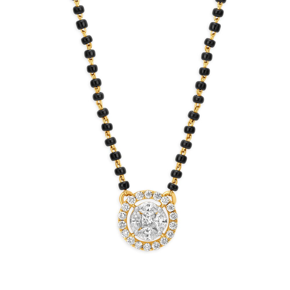 Tanishq mangalsutra clearance diamond