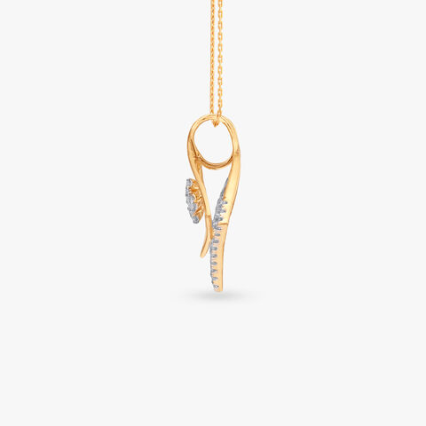 Dual Frame Diamond Pendant