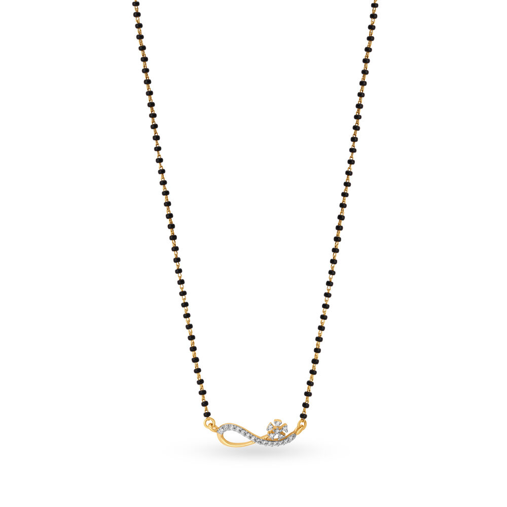 Tanishq simple mangalsutra discount