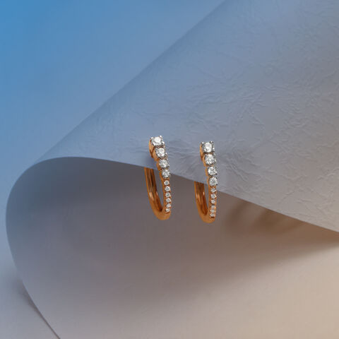Sleek and Shine Hoop Earrings