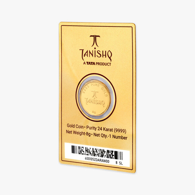 gram 24 Karat Gold Coin with Lakshmi Motif