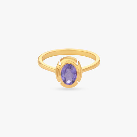 Celeste Glow Gold Ring