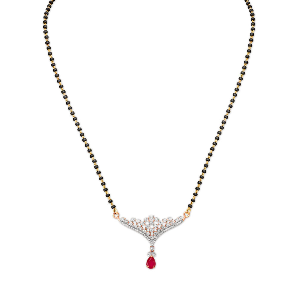 Price of diamond mangalsutra in tanishq on sale