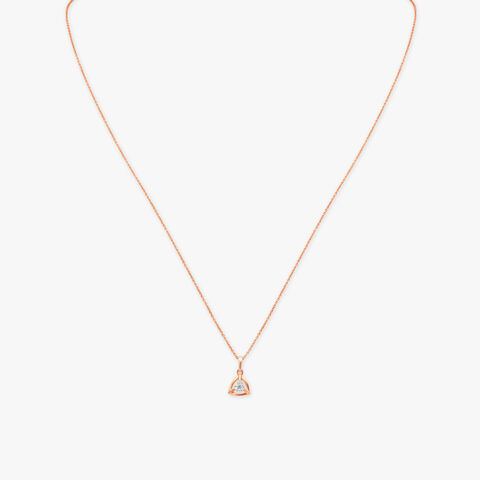 Love Thyself! Diamond Pendant with Chain