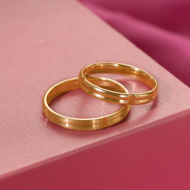 Platinum Tanishq Gold Love Bands Rose Gold Love Bands Platinum
