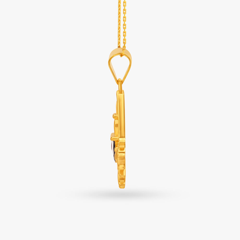 Balaji pendant tanishq hot sale