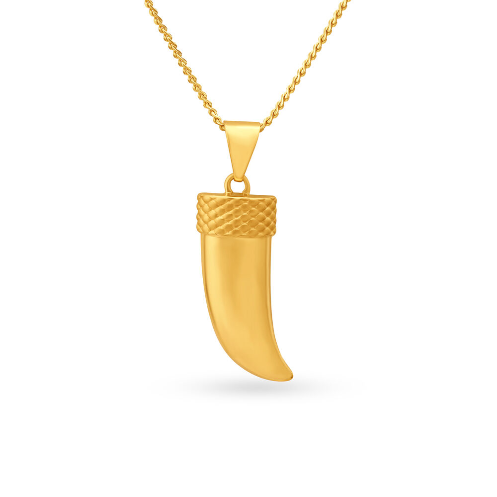 Tanishq gold pendant for male top