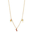 14KT Yellow Gold Chain With Fun Beachy Charms,,hi-res image number null