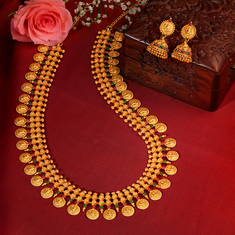 Lakshmi kasu necklace hotsell designs